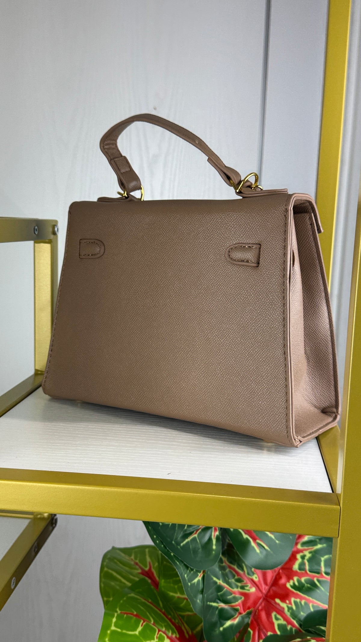 Brown Structured Women's Handbag {Medium} | LARYZ Everyday 009 | Medium