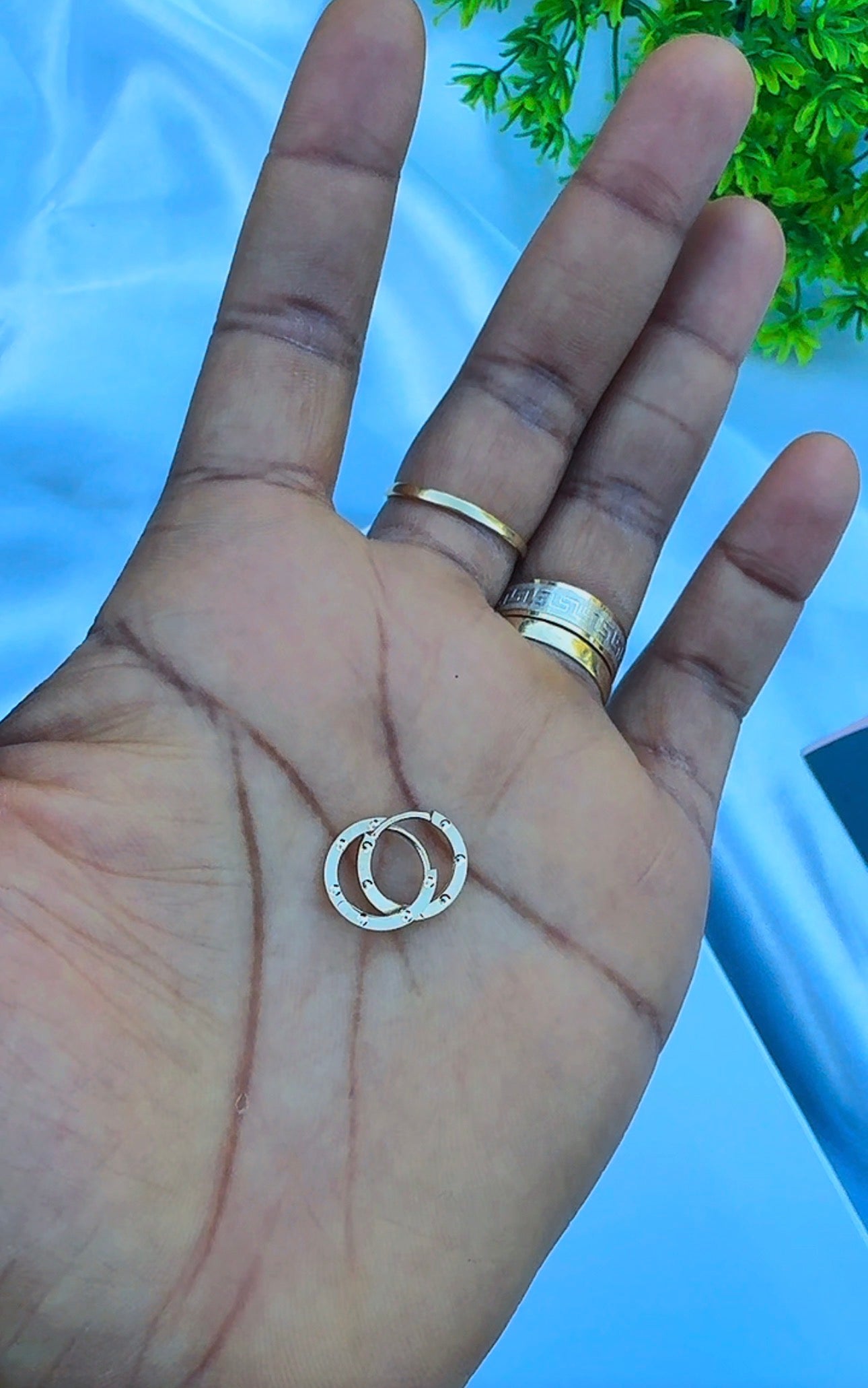 18k Solid Gold Hoop Earrings (Tiny)