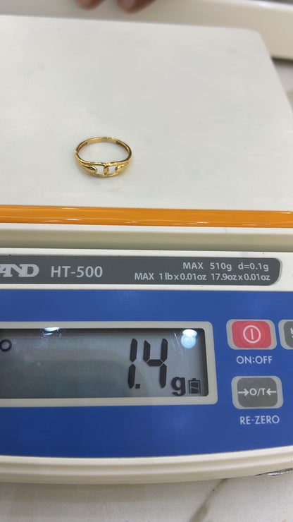 Defap 18 Karat Pure Gold Rings