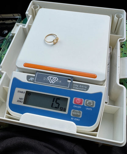 Degaq 18Karat Real Gold Ring