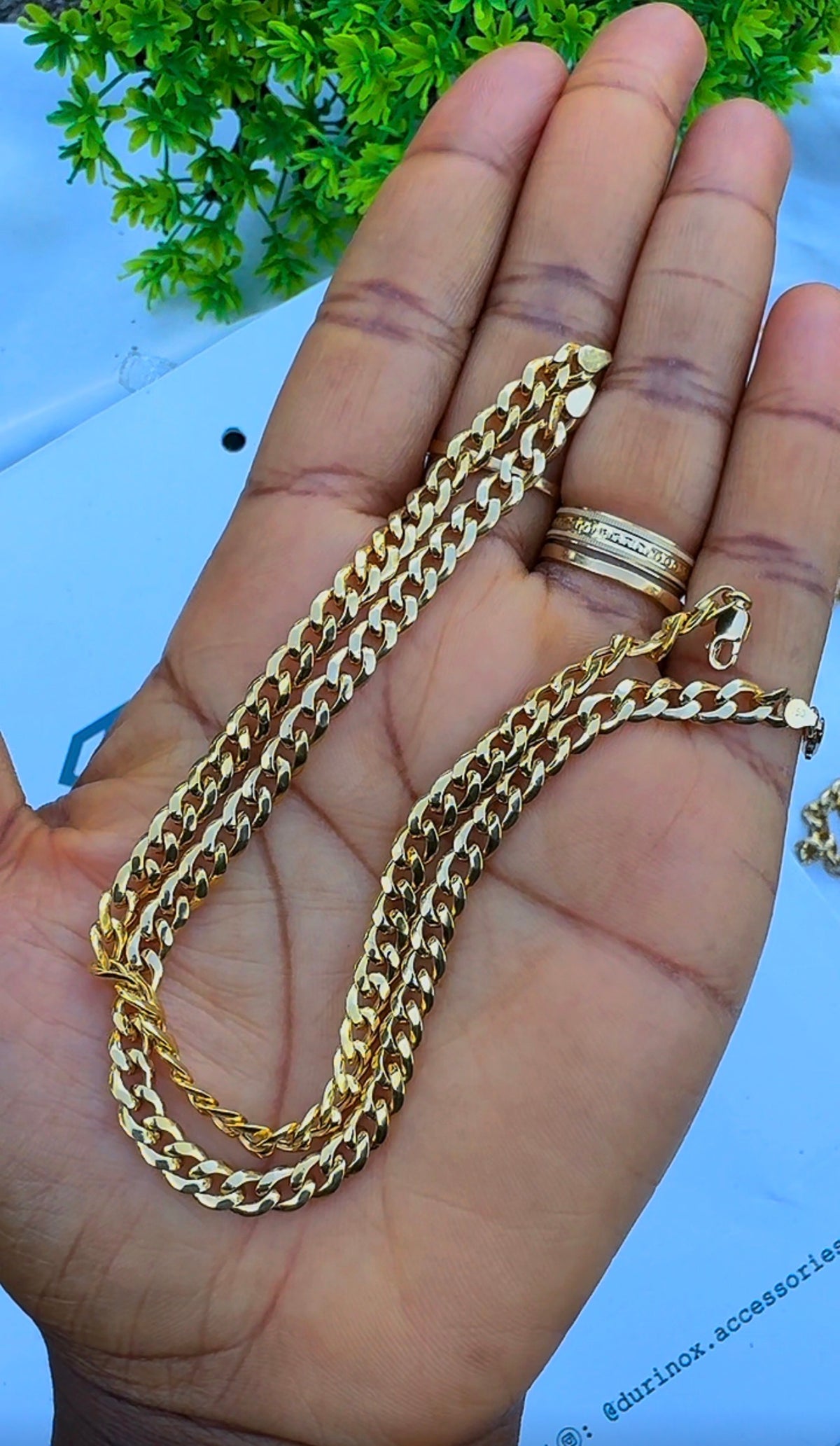 18K Solid Gold Cuban Bracelet – 3.1g - 8.5 Inches