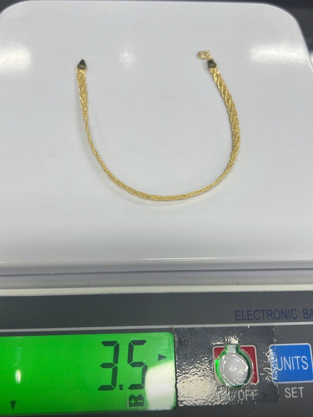 Degaams 18Karat Pure Gold Bracelet