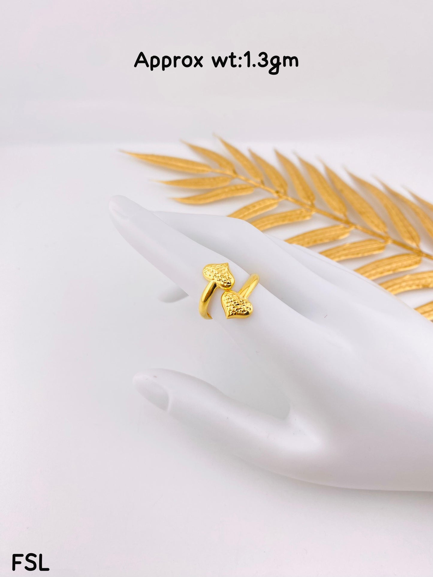 Defap 18 Karat Pure Gold Rings