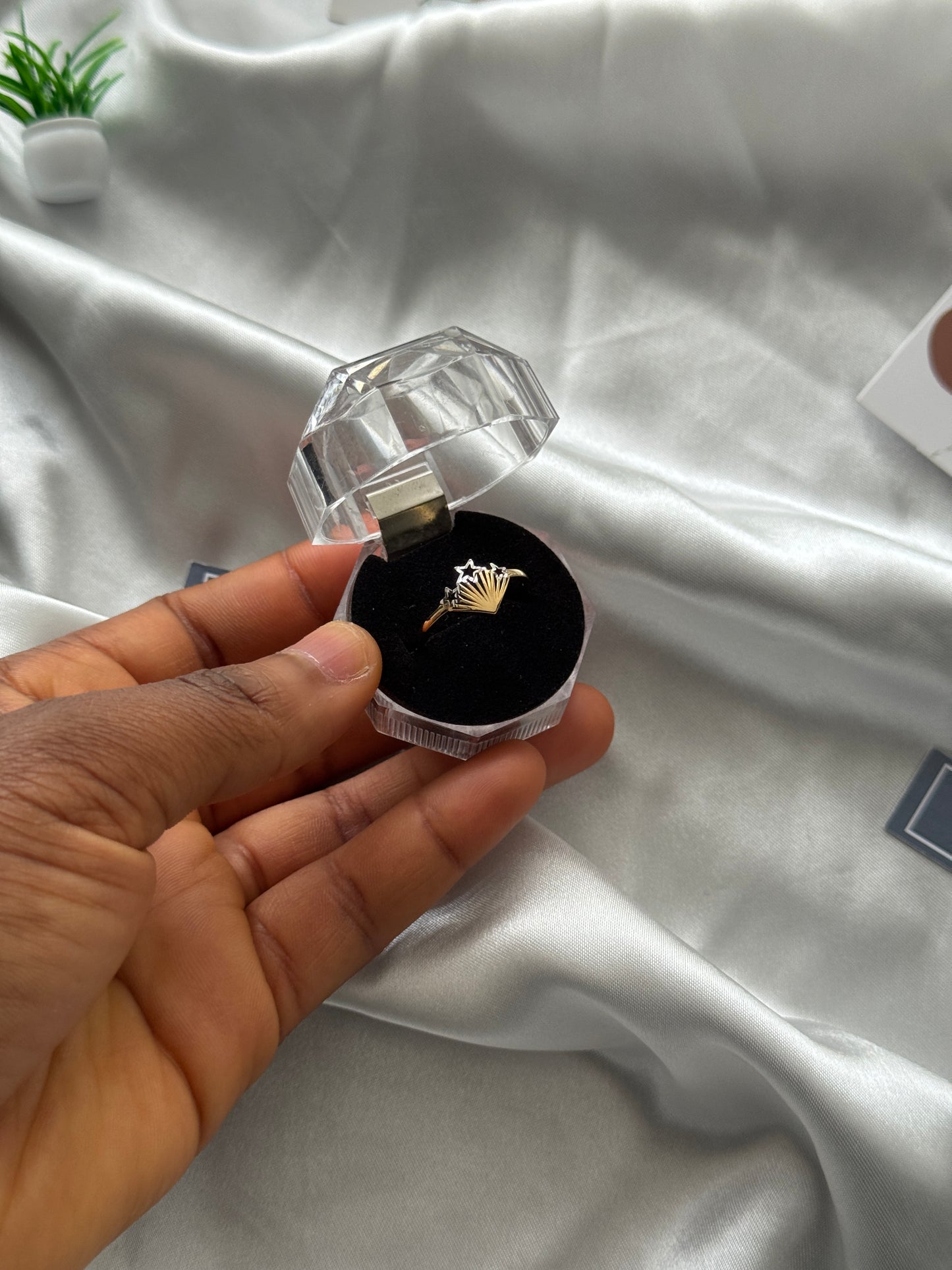 Degaq 18Karat Real Gold Ring