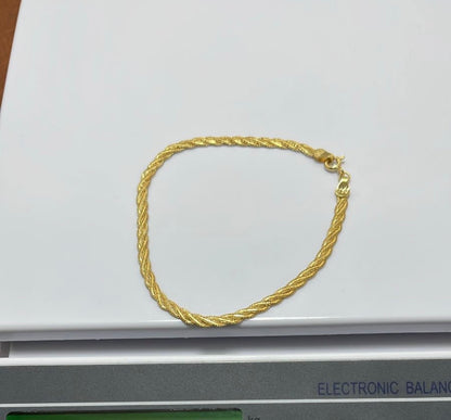 Degaams 18Karat Pure Gold Bracelet
