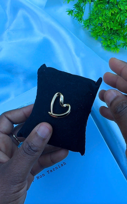 18 Karat Real Gold Heart Pendant | 0.8g