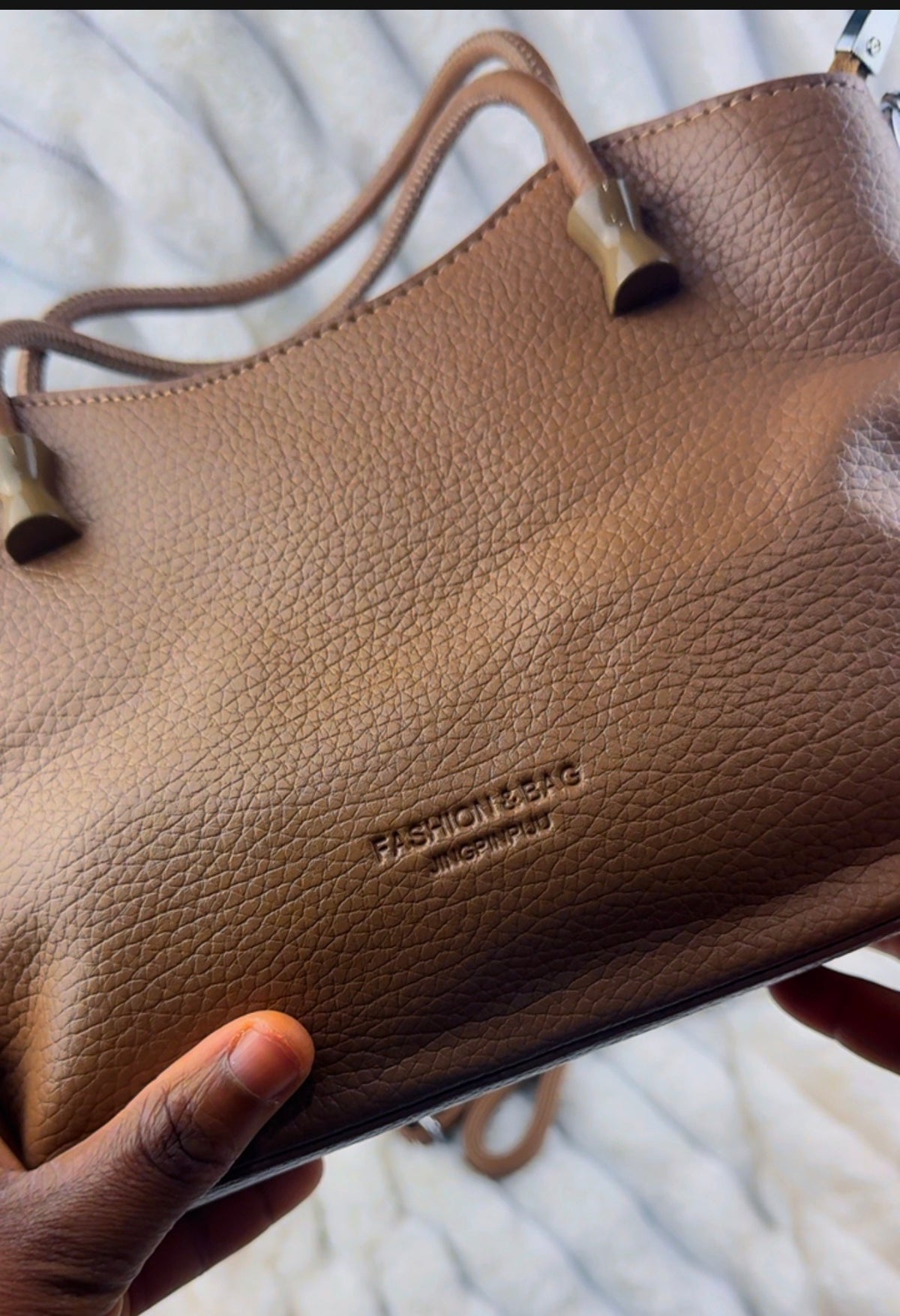 Brown Tote Women's Handbag | LARYZ Everyday - 017 | Small-Medium
