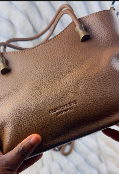 Brown Tote Women's Handbag | LARYZ Everyday - 017 | Small-Medium