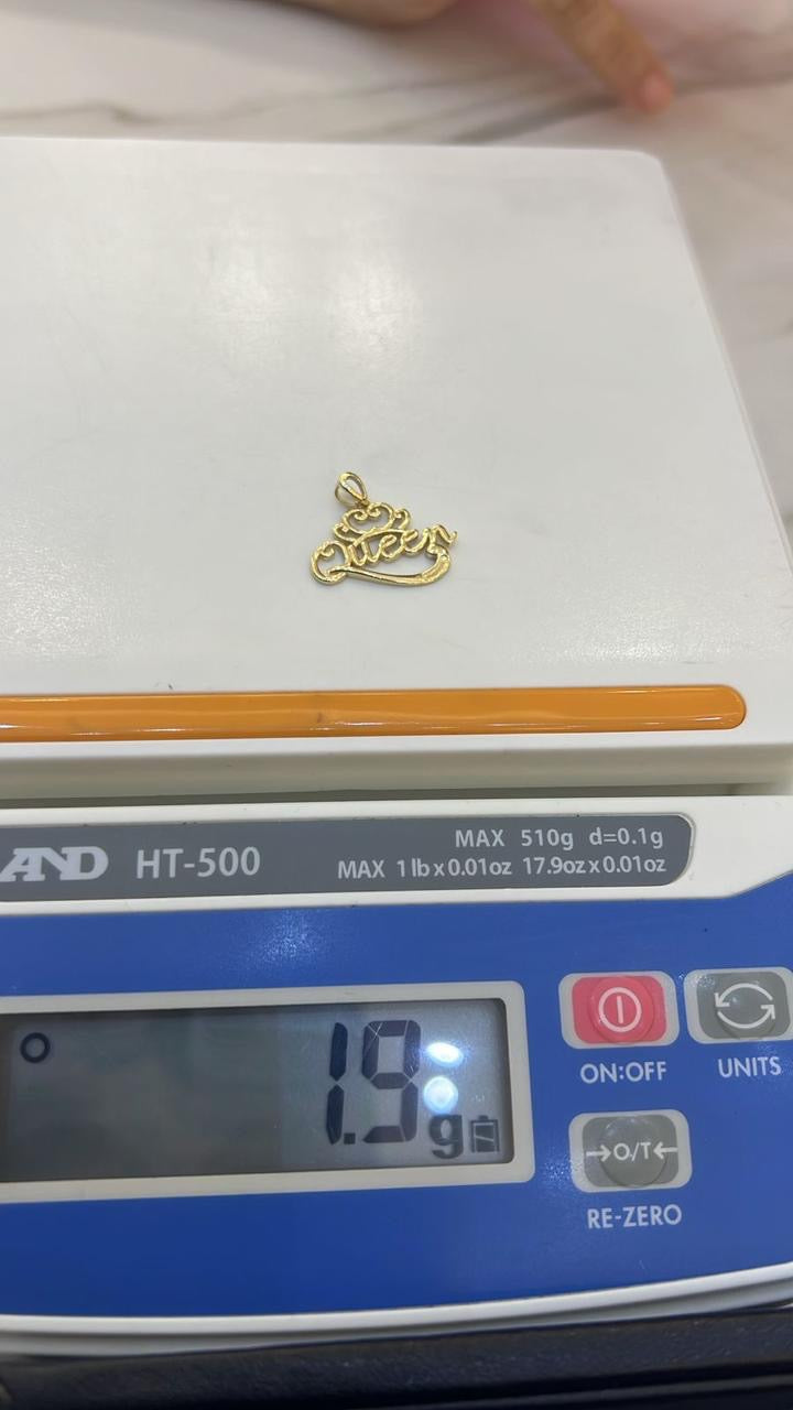 Dugacc 18K Pure Gold Pendant
