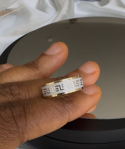 Defapp 18 Karat Pure Gold Wedding Band | Ring Size 6.5