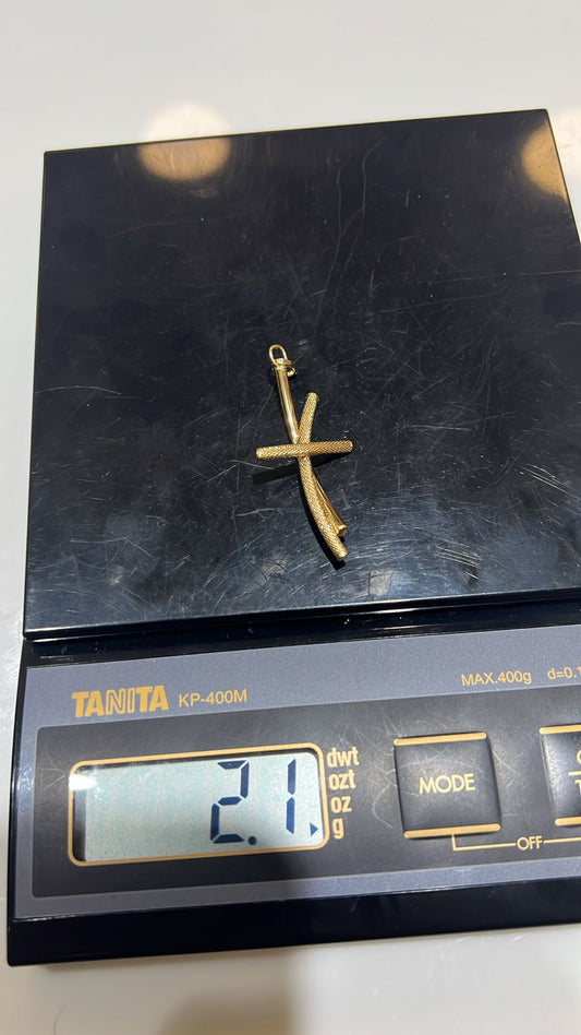 Degaaqs 18Karat Pure Gold Chain Pendant