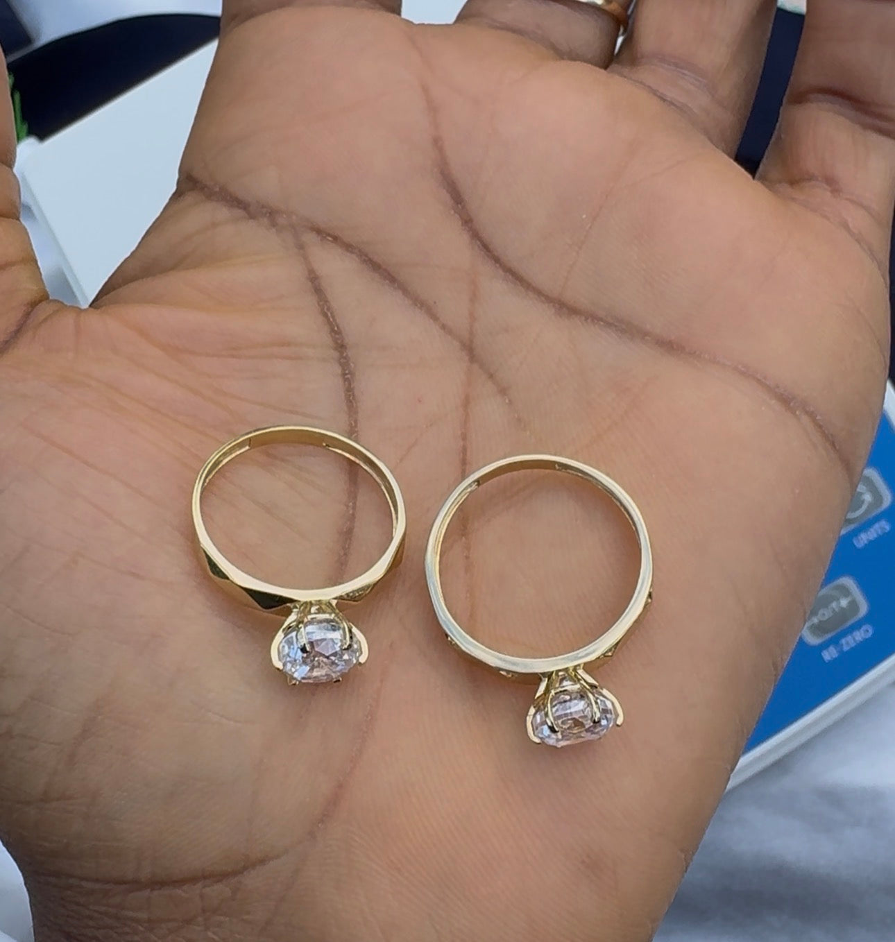 Degar 18Karat Real Gold Ring
