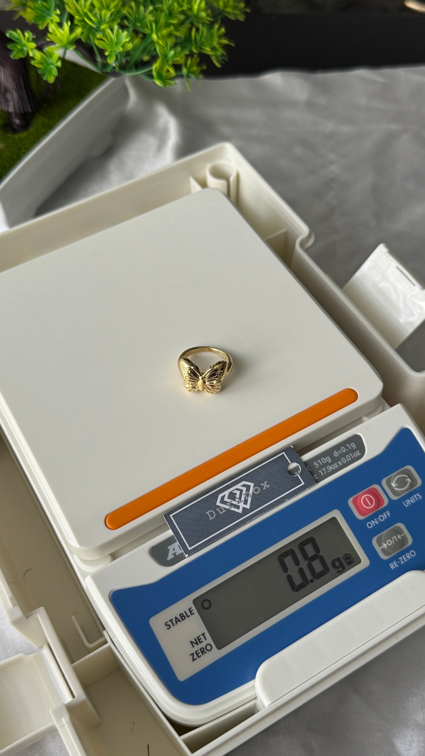 18K Solid Gold Chunky Fashion Rings For Women- Lightweight 1g or Less (Extra Extra)