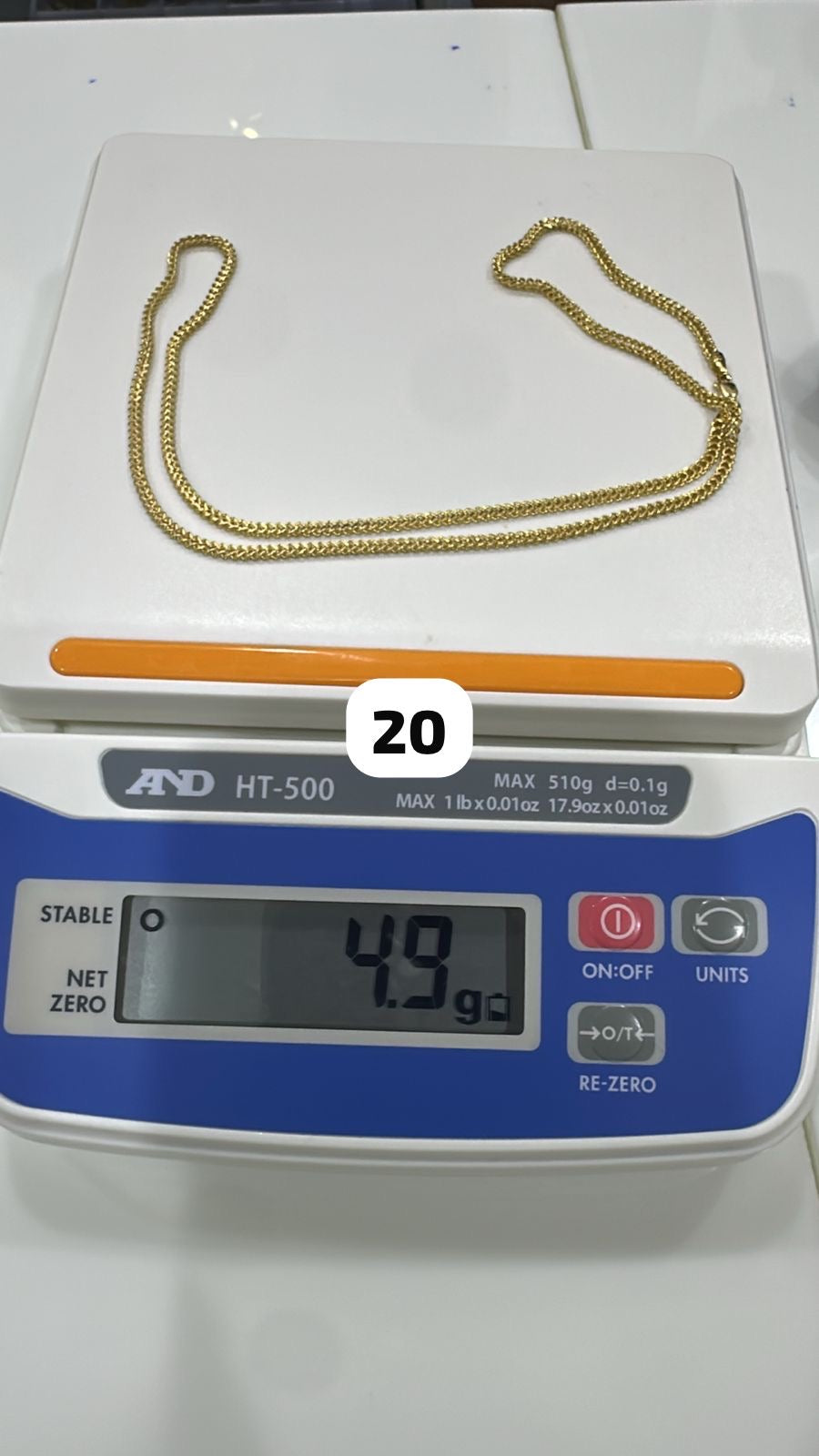 18ct Solid Gold Bestselling Franco Chain | 18 - 24 Inches