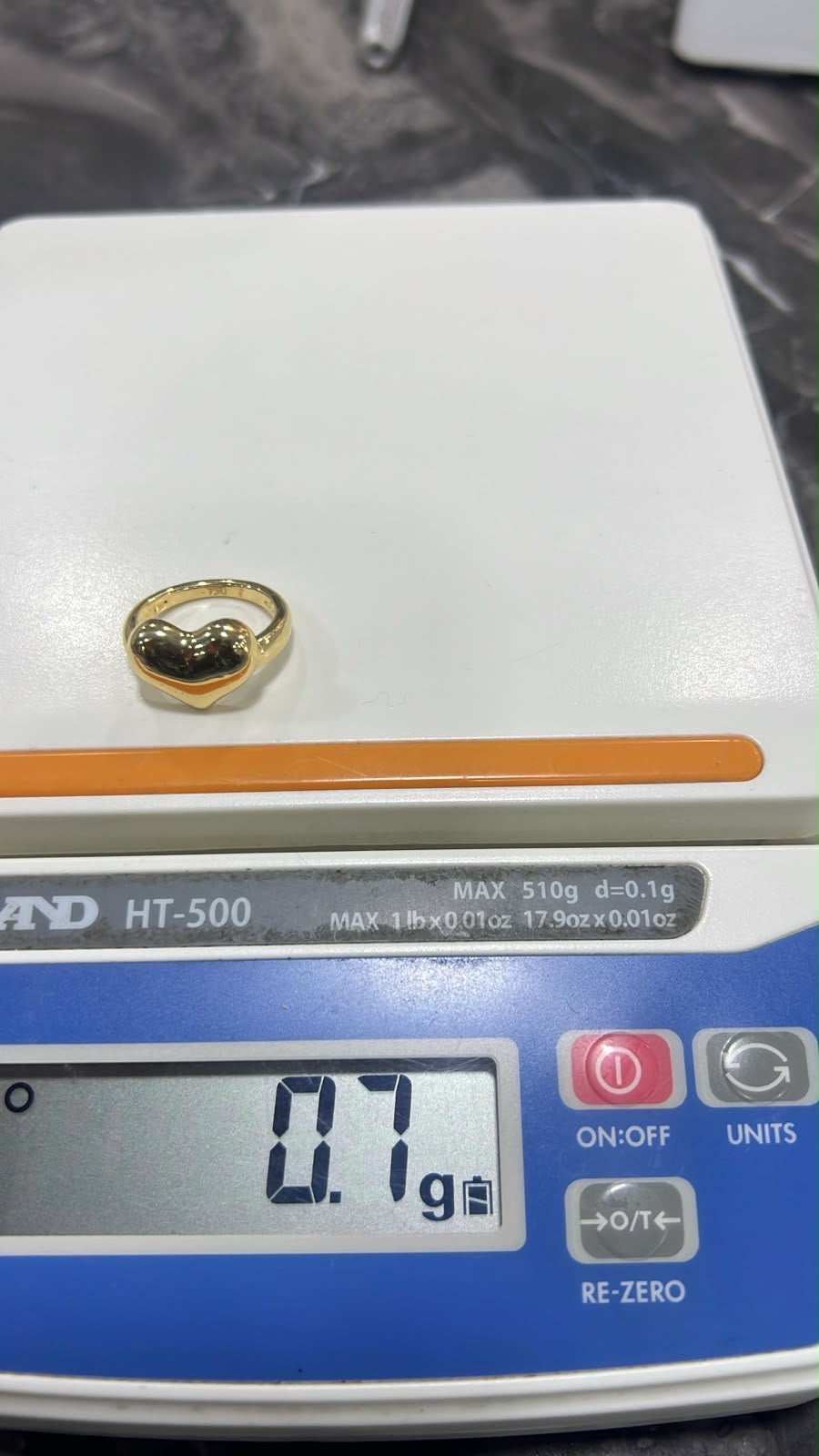 18K Solid Gold Chunky Fashion Rings For Women- Lightweight 1g or Less (Extra Extra)