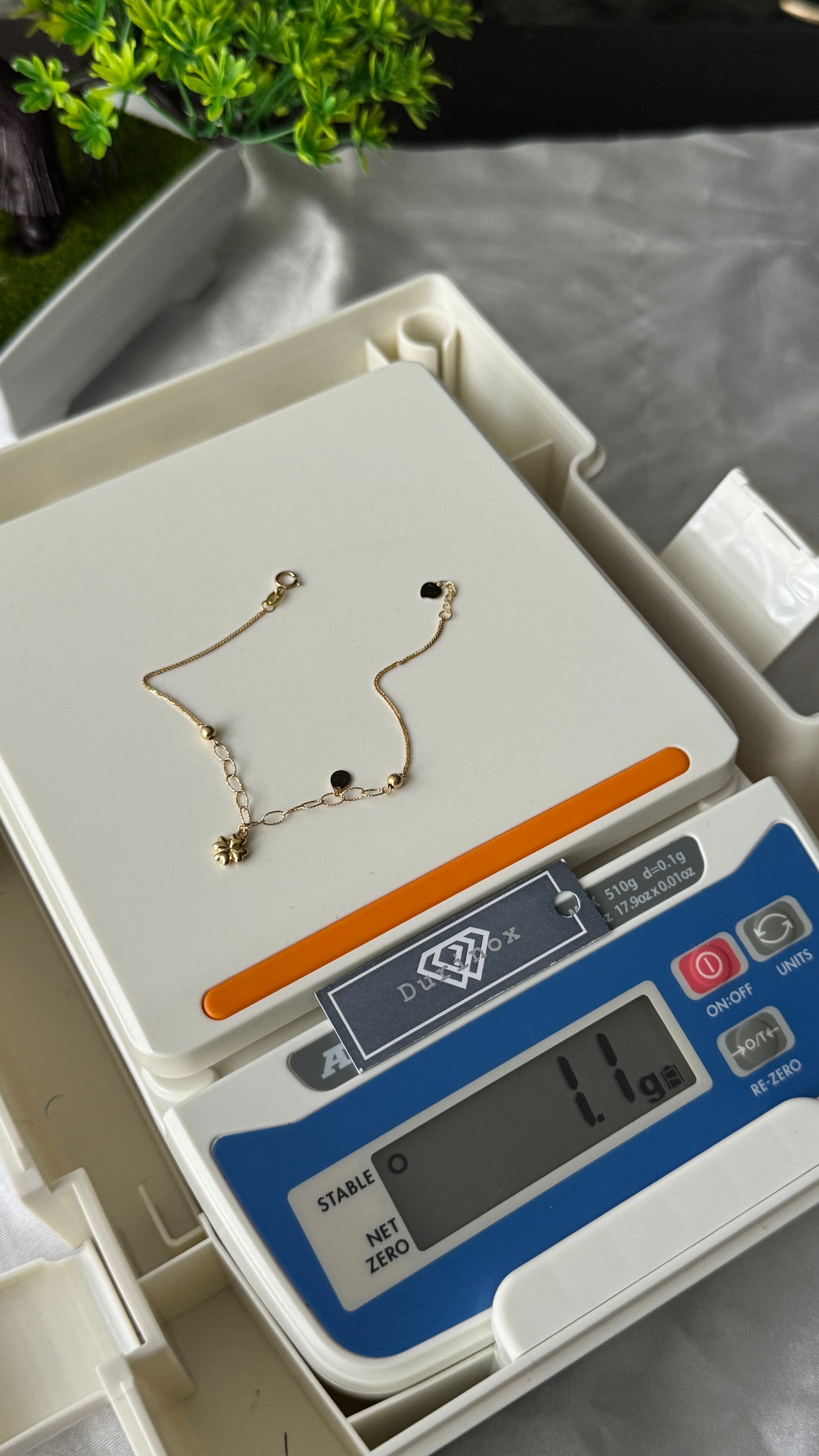 18K Solid Gold Dainty Lightweight Bracelet | Very Fragile (1g) (Extra)