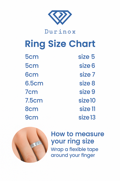 How to measure your ring size | ring size chart