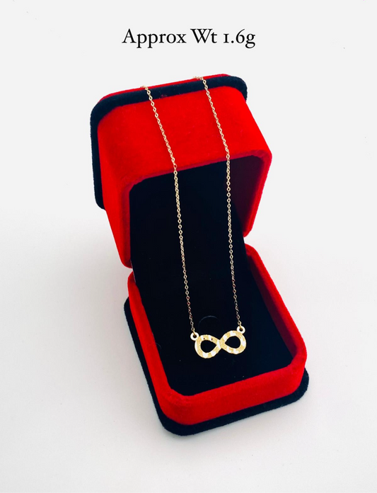 Defar 18ct Solid Gold Instant Chain Necklace 18 Inches