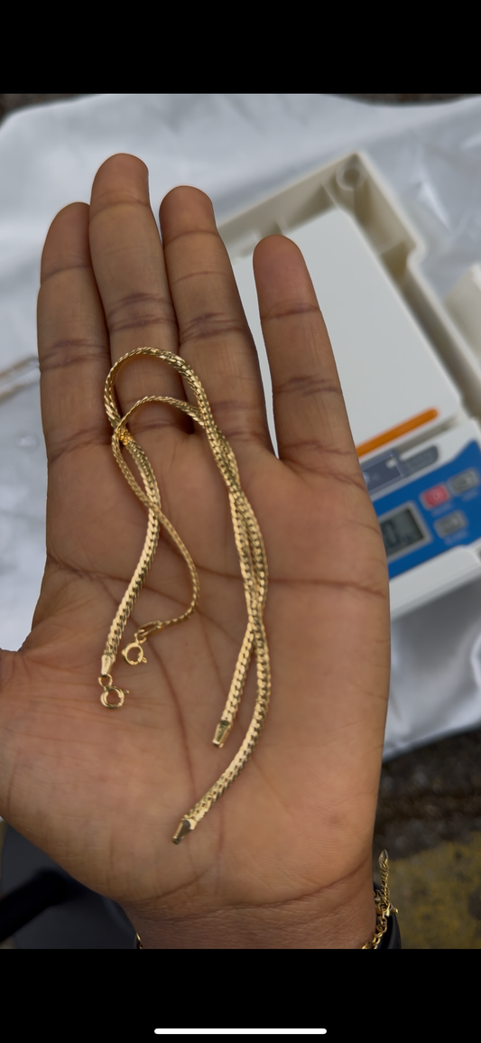 Degacc 18 karat Pure Italian gold bracelets