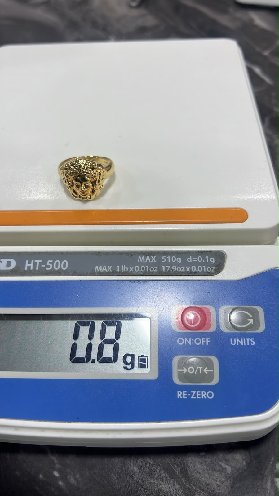 18K Solid Gold Chunky Fashion Rings For Women- Lightweight 1g or Less (Extra Extra)