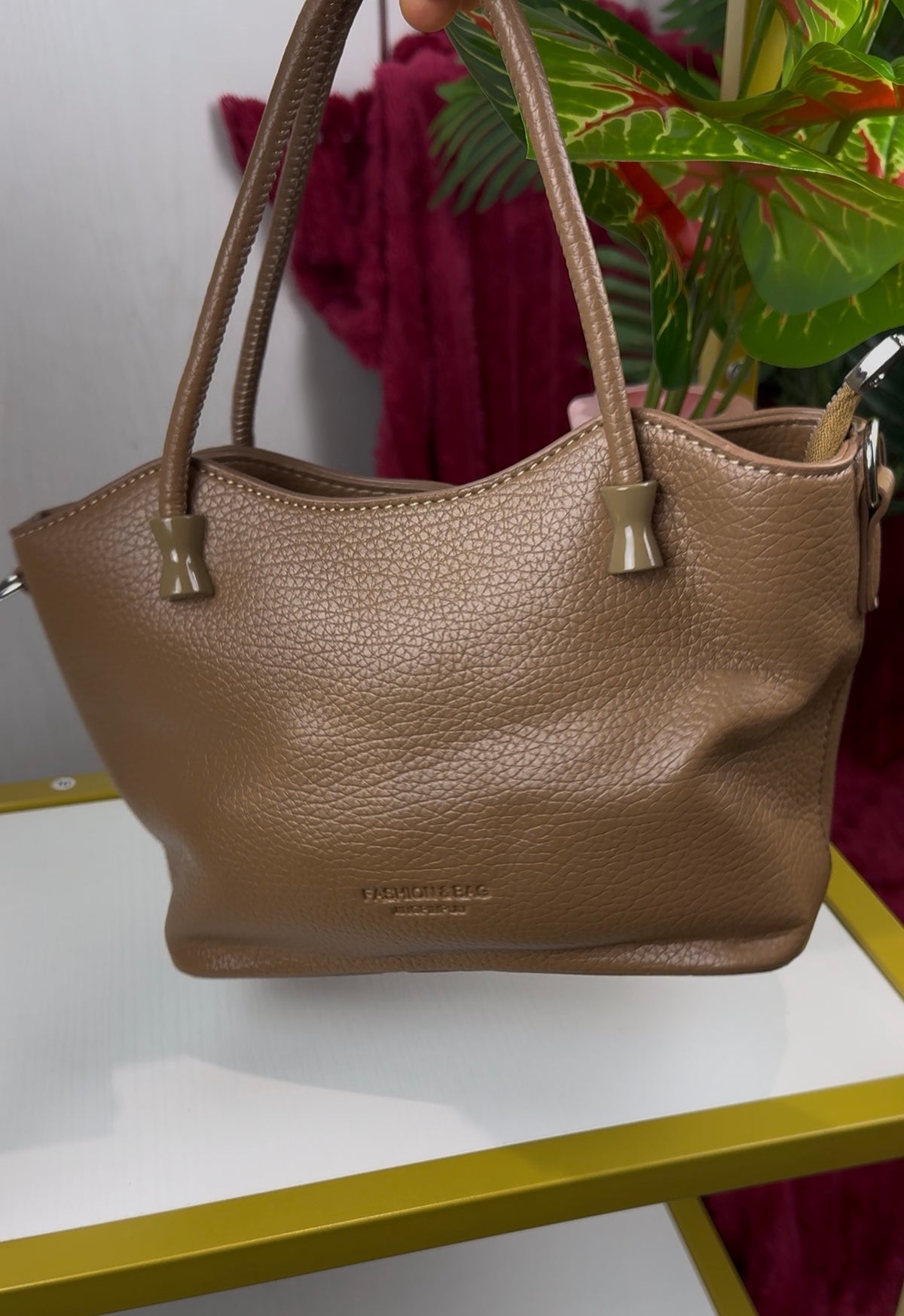 Brown Tote Women's Handbag | LARYZ Everyday - 017 | Small-Medium