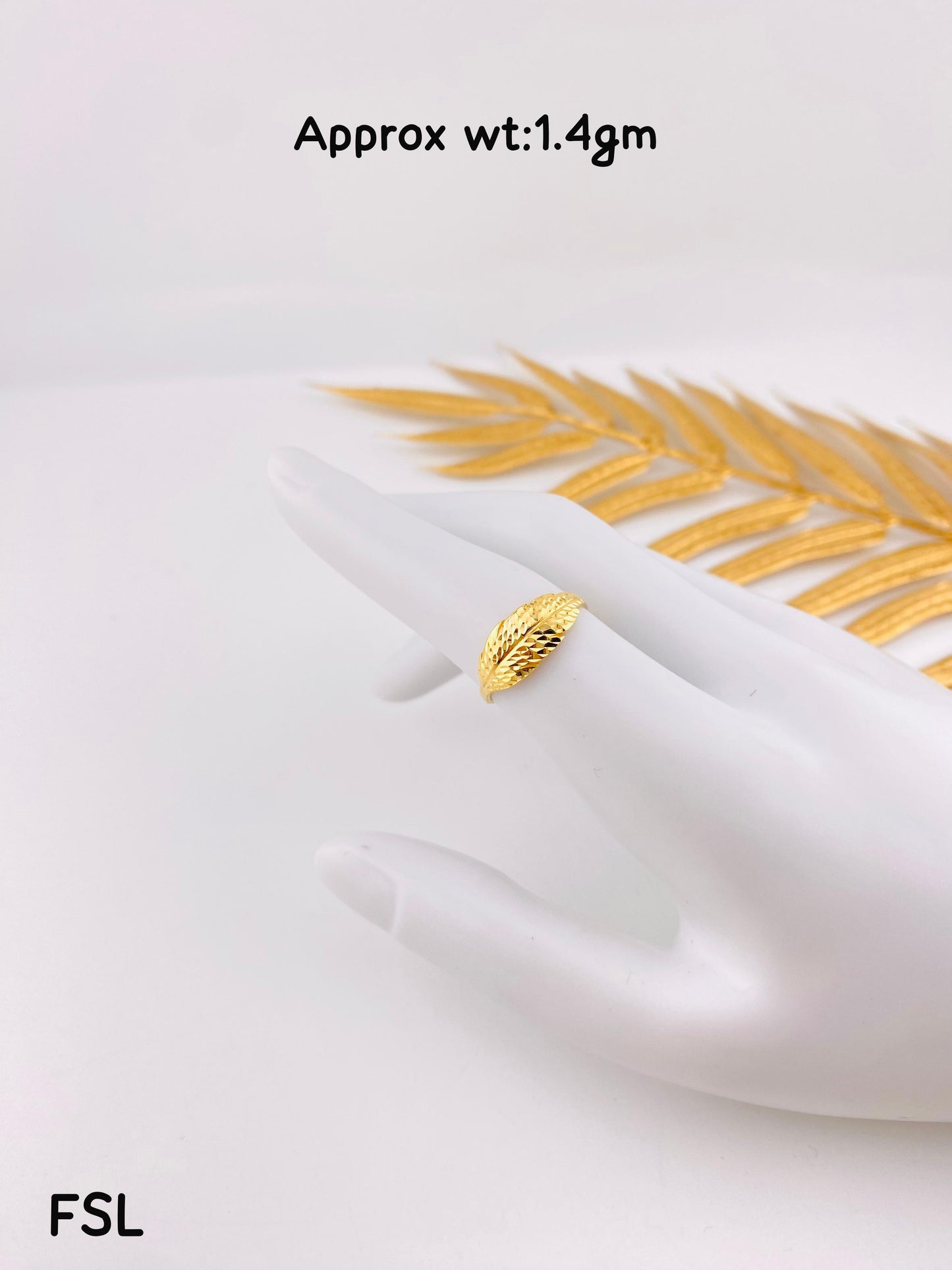 Defap 18 Karat Pure Gold Rings