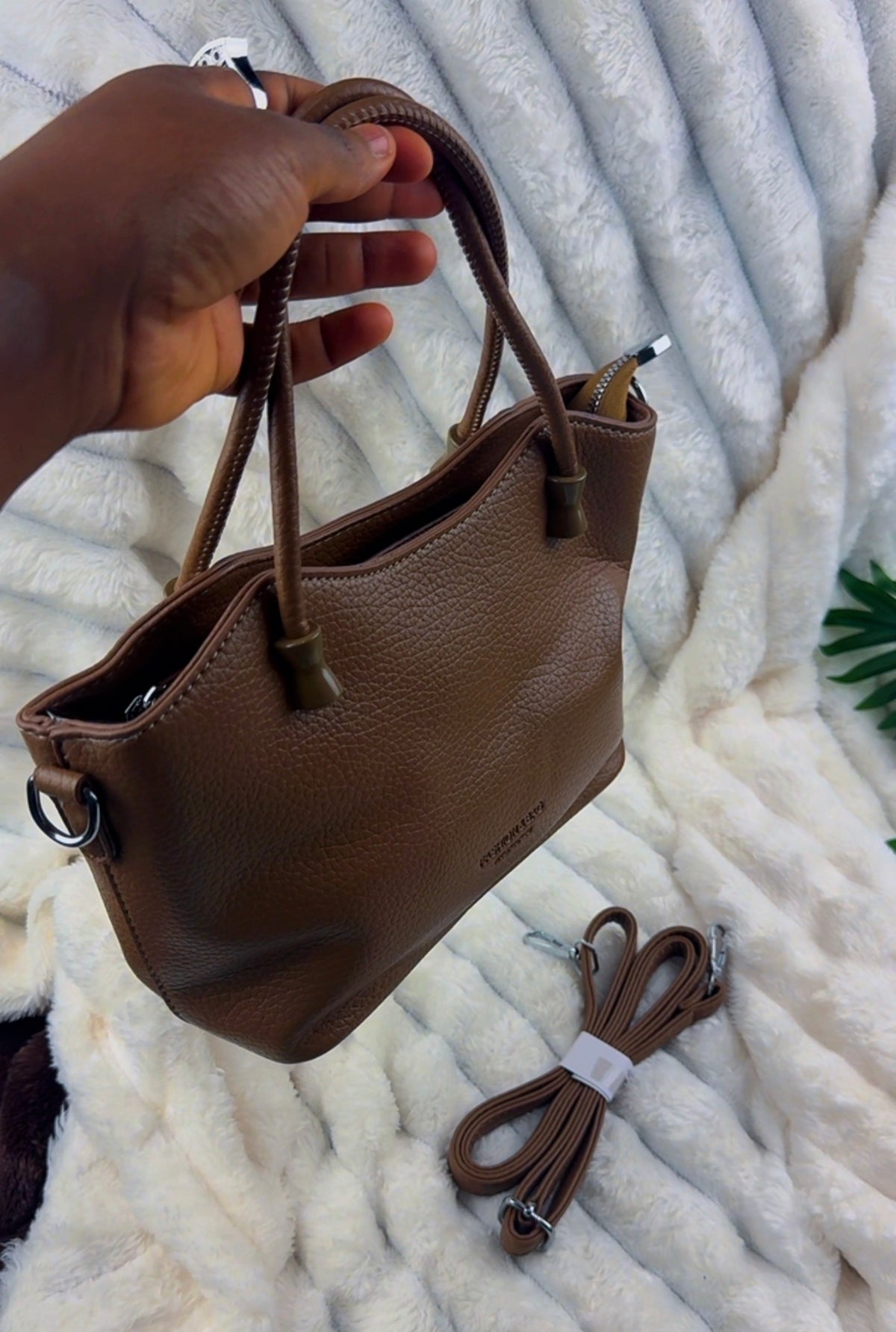 Brown Tote Women's Handbag | LARYZ Everyday - 017 | Small-Medium
