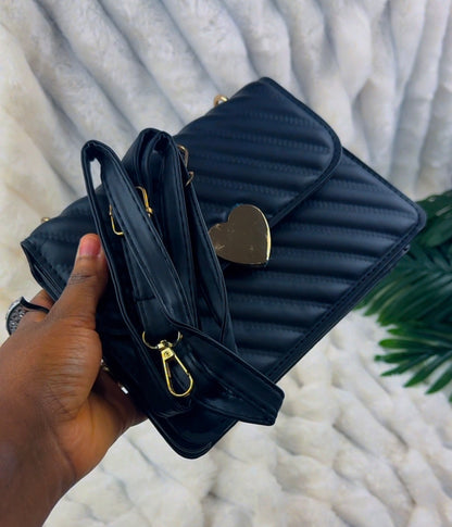 Black Structured Women's Handbag {Small} | LARYZ Everyday - 014 | Small
