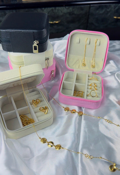 DuriBox Mini Earrings Necklace & Bracelet Jewellery Box