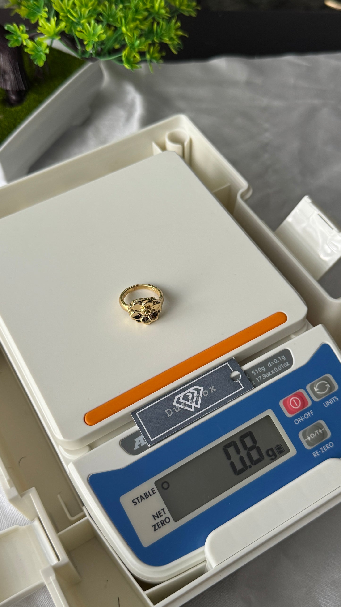 18K Solid Gold Chunky Fashion Rings For Women- Lightweight 1g or Less (Extra Extra)