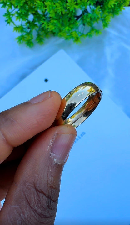 18 Karat Solid Gold Classic Unisex Band | Shiny | 1.5mm & 3mm | 2.3-3.2g | US Sizes 8-11