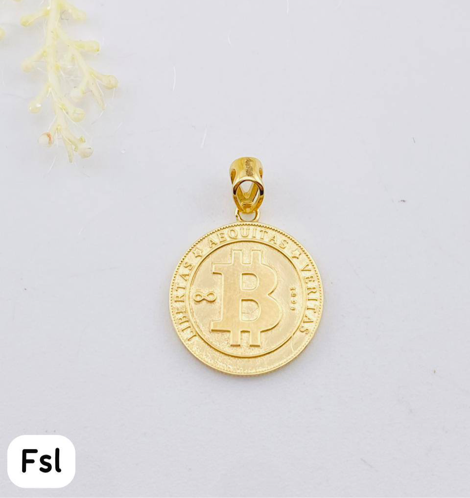 Dugar 18 Karat Pure Gold Star Pendant