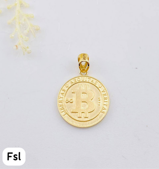 Dugar 18 Karat Pure Gold Star Pendant