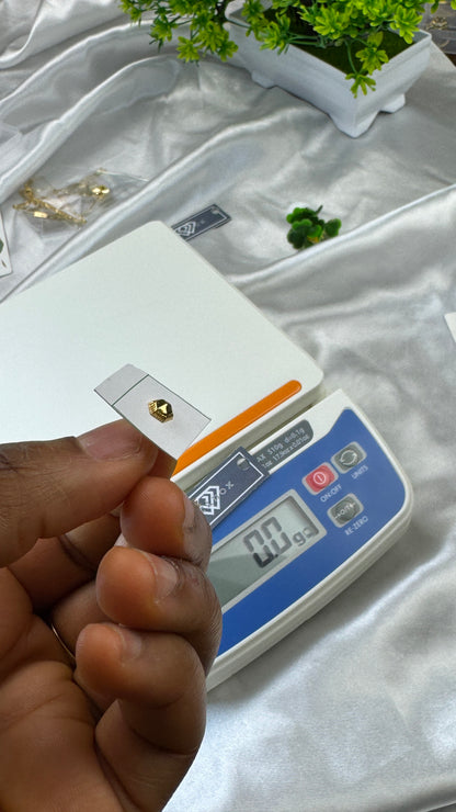 Dugad 22ct | 22 Karat Real Gold Nose Stud Pin Ring