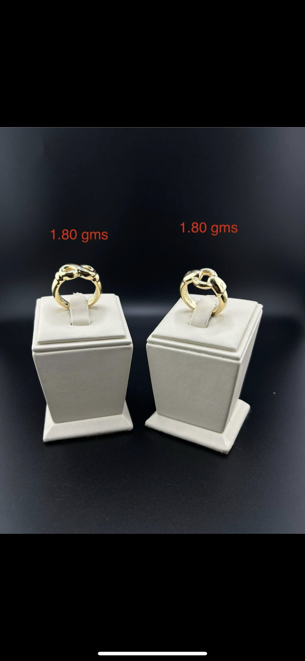 Defaq 18 Karat Pure Gold (Extra) Ring Size 9.5
