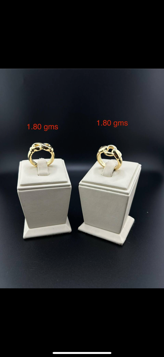 Defaq 18 Karat Pure Gold (Extra) Ring Size 9.5