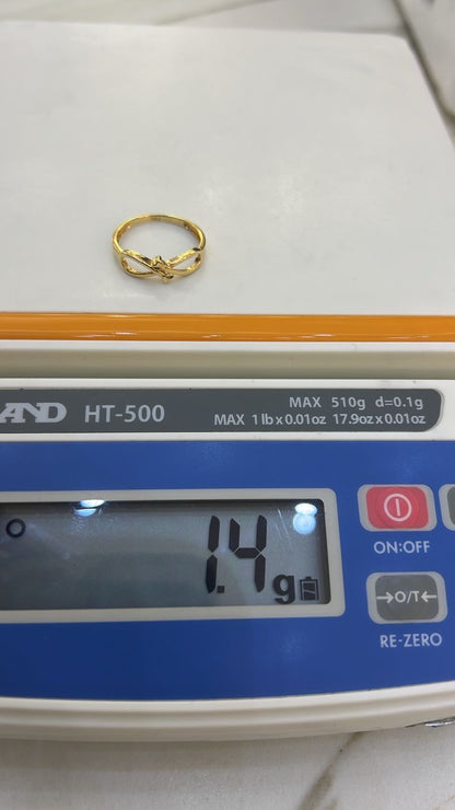 Defap 18 Karat Pure Gold Rings