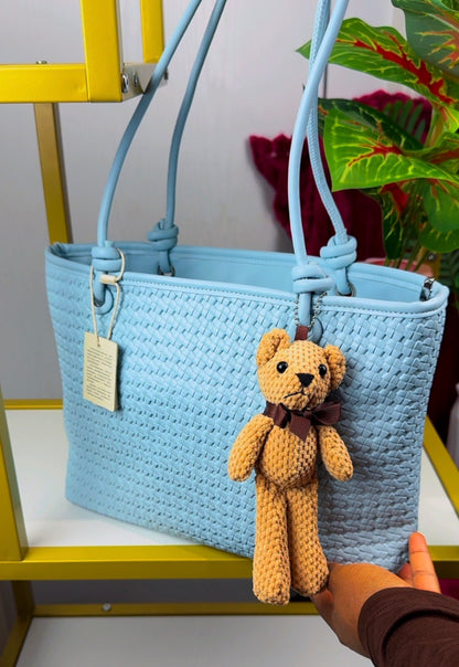 Blue Woven Shoulder Bag {BIG} | LARYZ Everyday 003 | Big