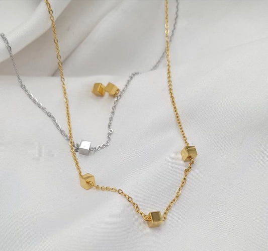 Order DLix Non-Tarnish Hypoallergenic Elegant Party Wedding Engagement Chain Necklace Jewellery Set