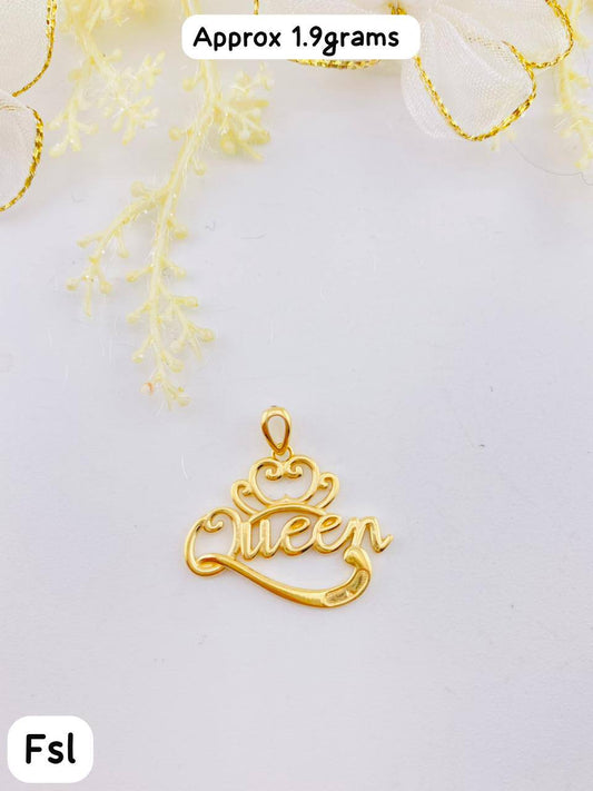 Dugacc 18K Pure Gold Pendant