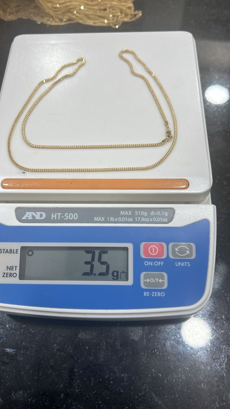 Degaarb 18ct Pure Gold Franco Chain