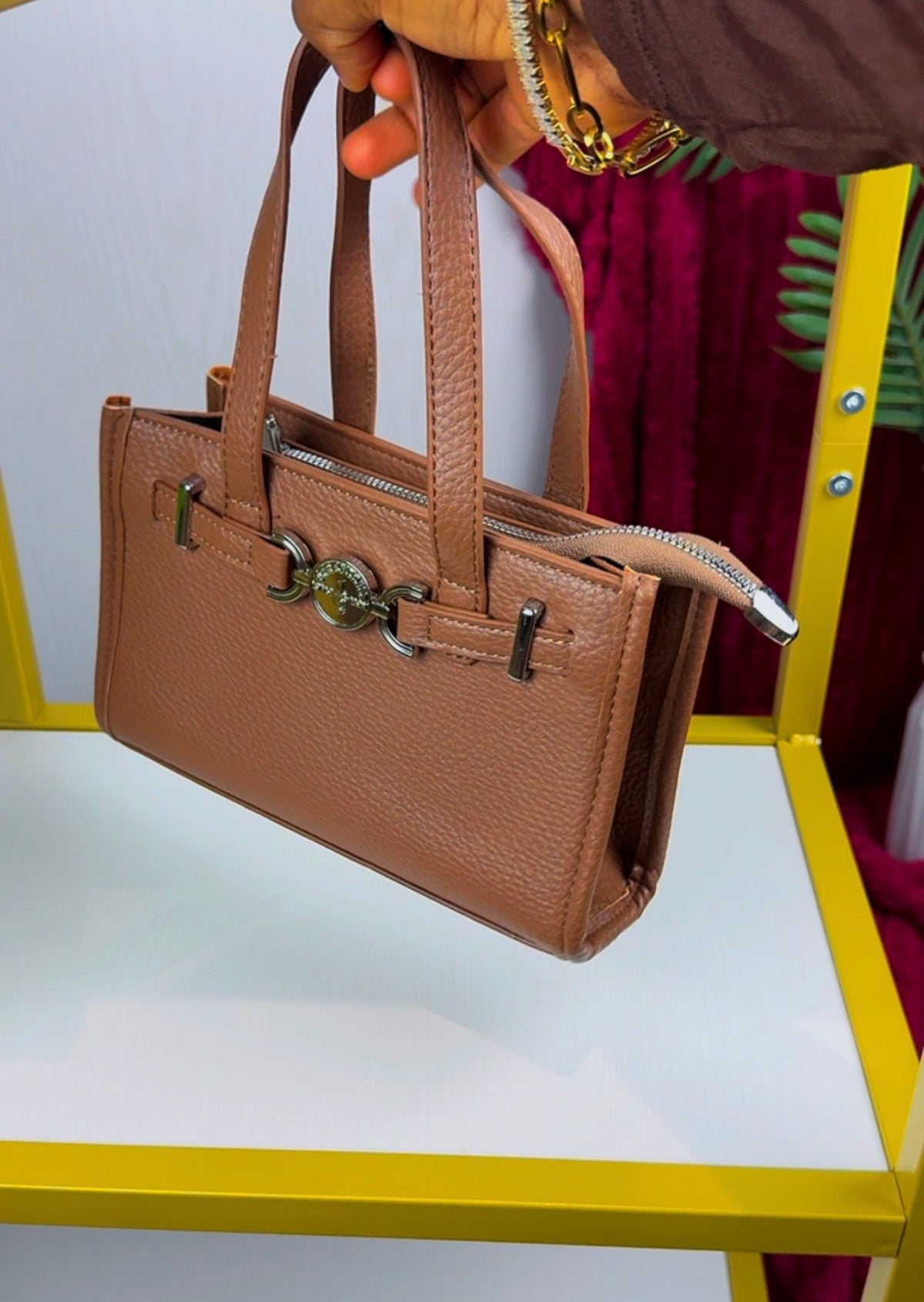 Brown Belted Fashion Bag {Small} | LARYZ Everyday 007 | Small