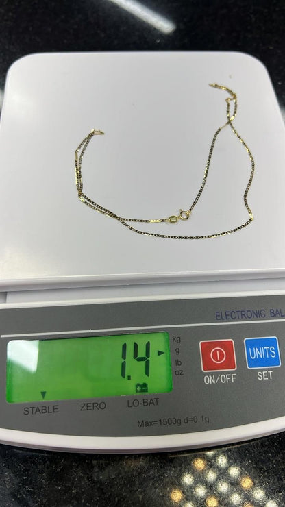 Degac 18Karat Pure Italian Gold Chain
