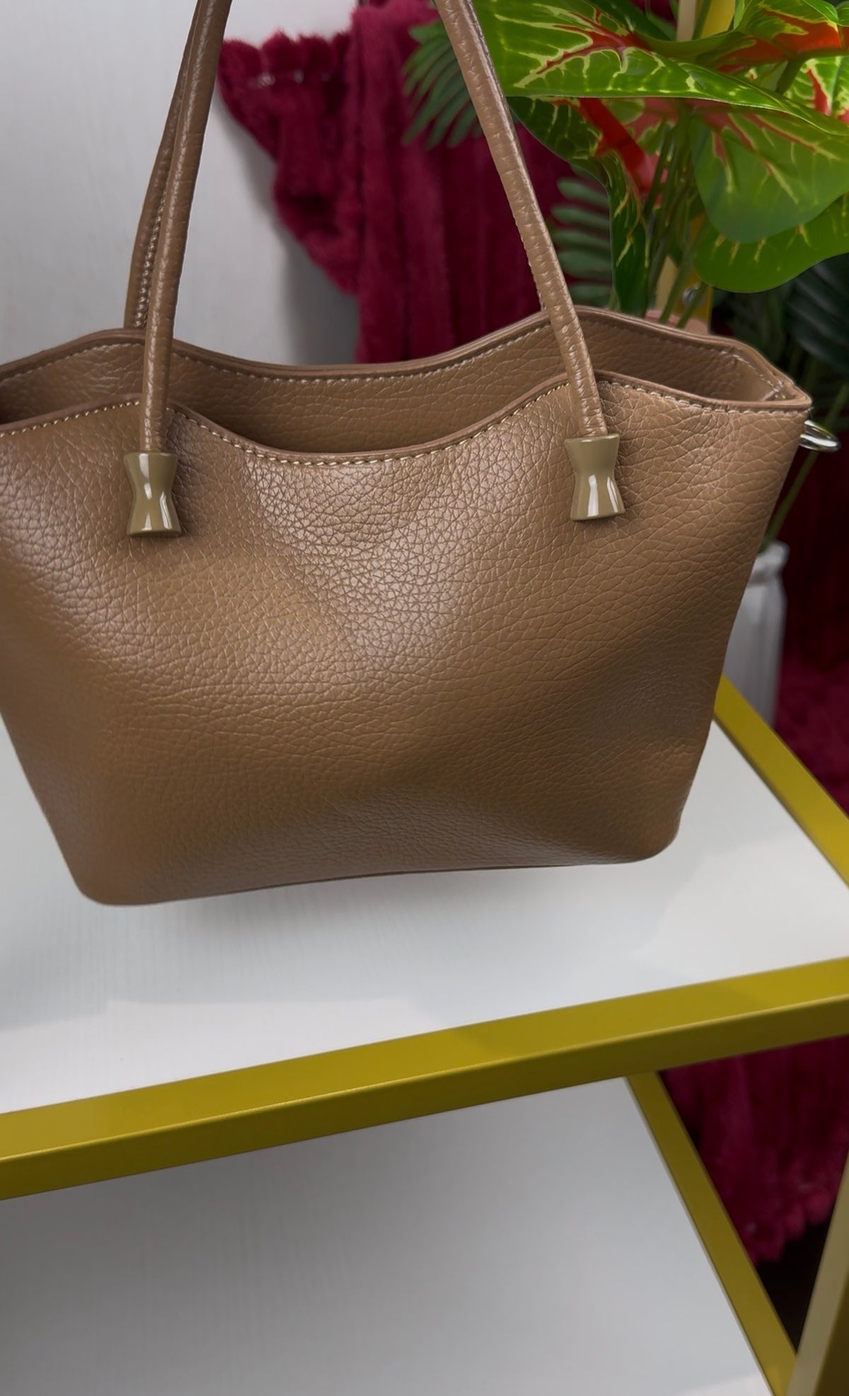 Brown Tote Women's Handbag | LARYZ Everyday - 017 | Small-Medium