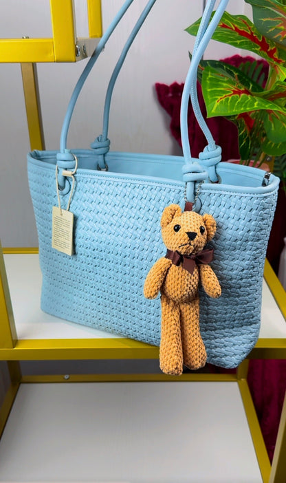Blue Woven Shoulder Bag {BIG} | LARYZ Everyday 003 | Big