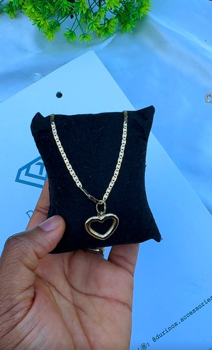 18K Solid Gold Blade Chain | 18”-3.8g | 20”-4.2g