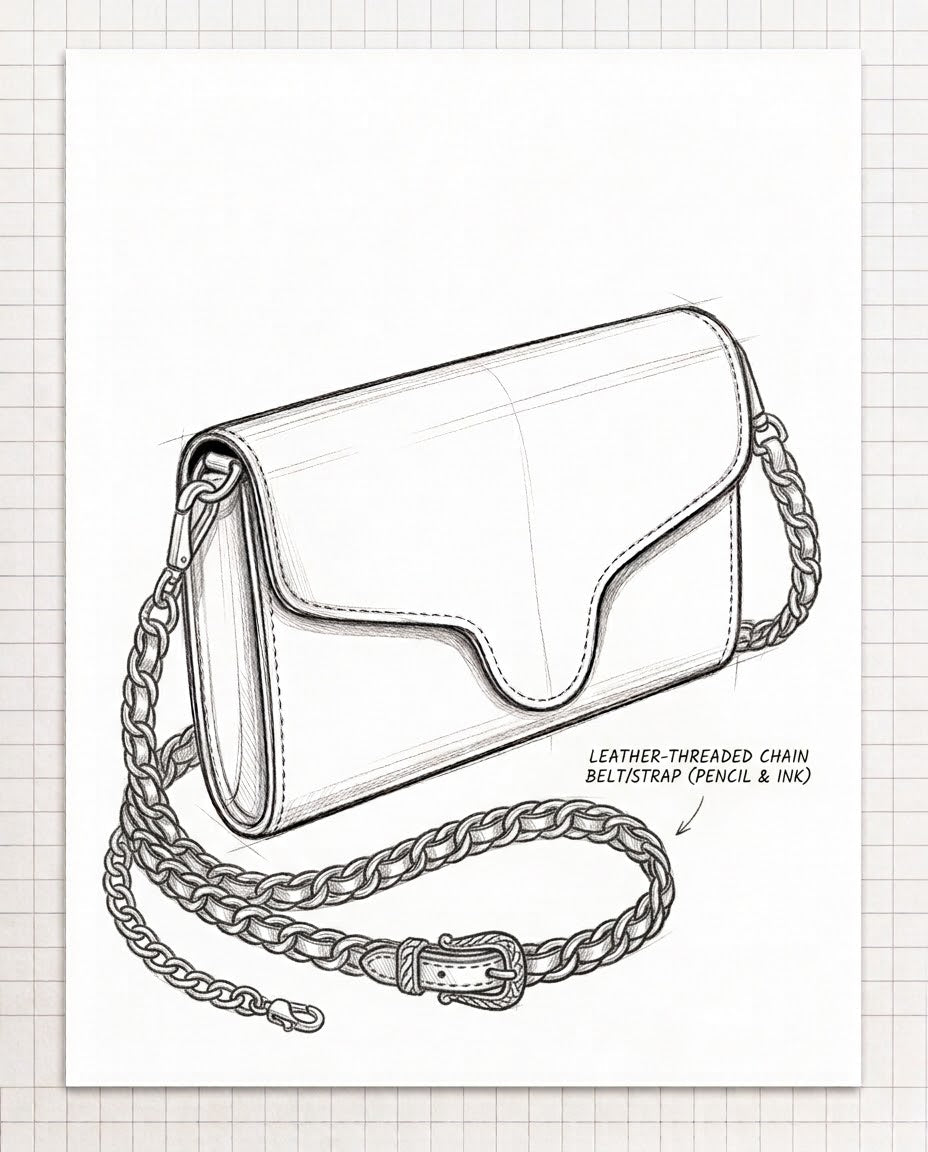 The Convertible Caviar & Quilted Lambskin Leather Chain Wallet & Crossbody - LASi009