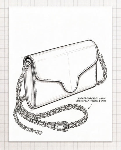 The Convertible Caviar & Quilted Lambskin Leather Chain Wallet & Crossbody - LASi009