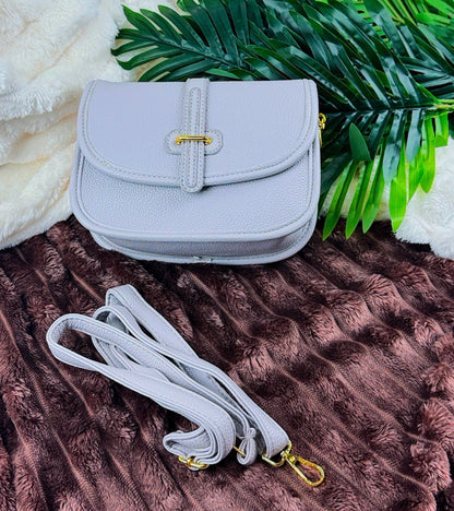 Lilac Structured Flap Women’s Wallet | Handbag -034