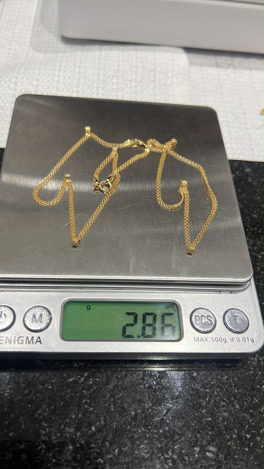18ct Solid Gold Carpet Chain 18 - 22 Inches | 2.6g & 3.1g